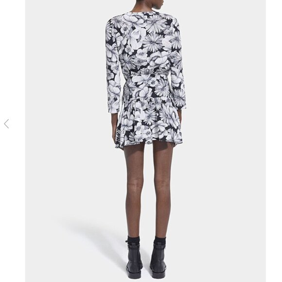 Silk Floral Mini Dress from The Kooples — Effortless Chic - Picture 5 of 12